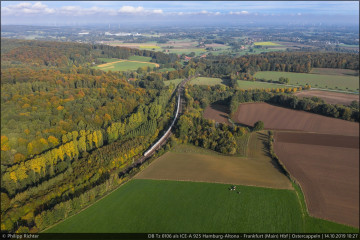 DB Tz 0106 als ICE-A 925 Hamburg-Altona - Frankfurt (Main) Hbf in Ostercappeln
