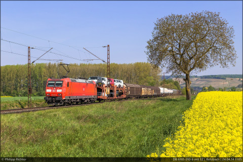 DB 6185 010-6 mit EZ in Retzbach